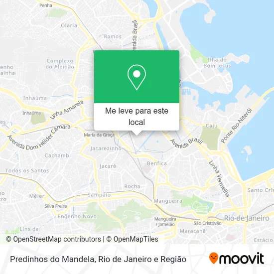 Predinhos do Mandela mapa