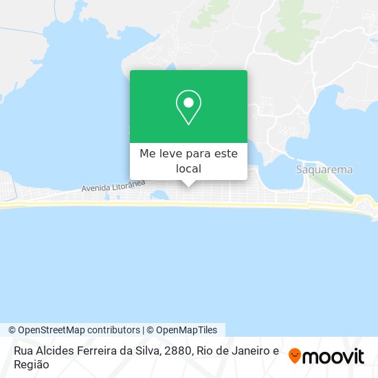 Rua Alcides Ferreira da Silva, 2880 mapa