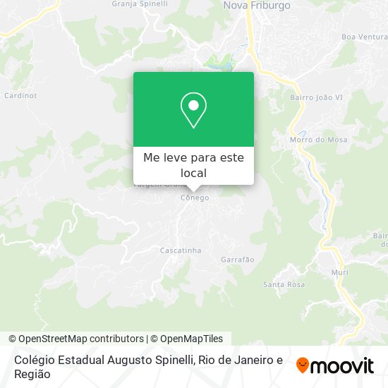 Colégio Estadual Augusto Spinelli mapa