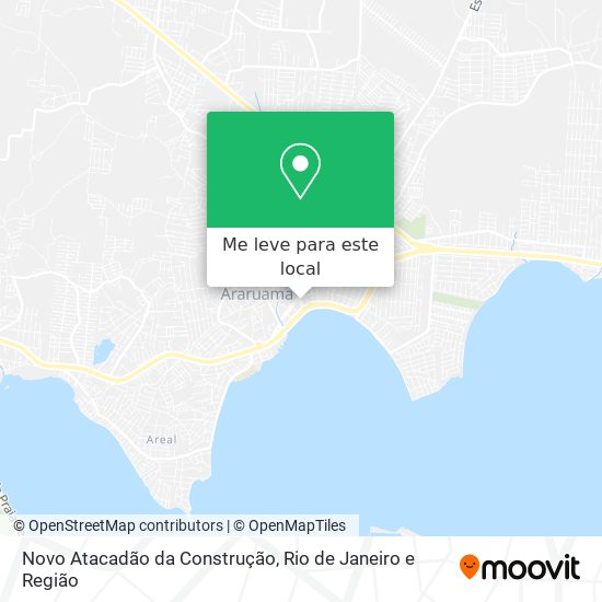 Novo Atacadão da Construção mapa