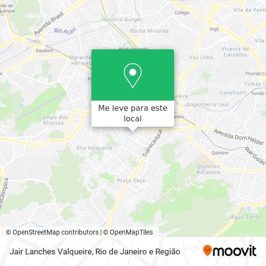 Jair Lanches Valqueire mapa
