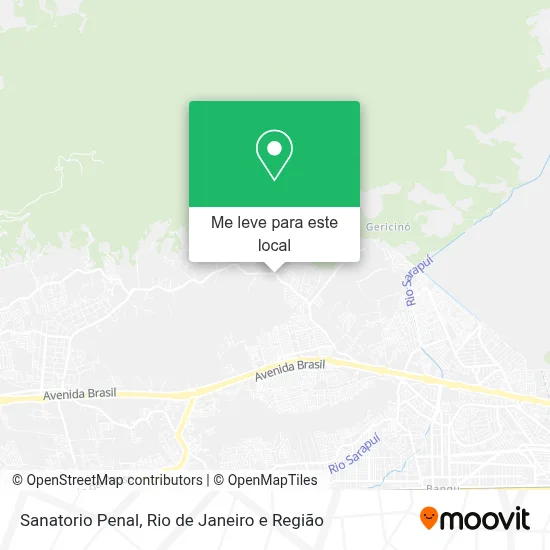 Sanatorio Penal mapa