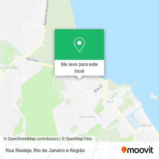 Rua Realejo mapa