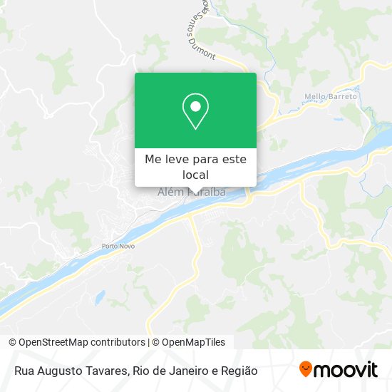 Rua Augusto Tavares mapa