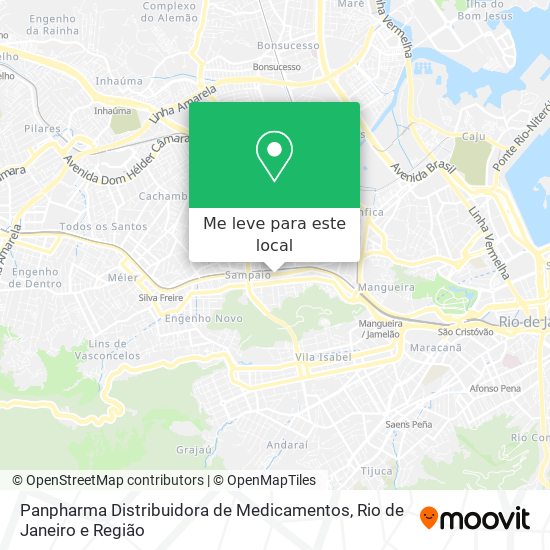 Panpharma Distribuidora de Medicamentos mapa