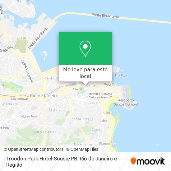 Troodon Park Hotel-Sousa/PB mapa