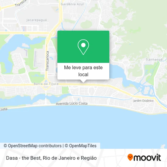 Dasa - the Best mapa