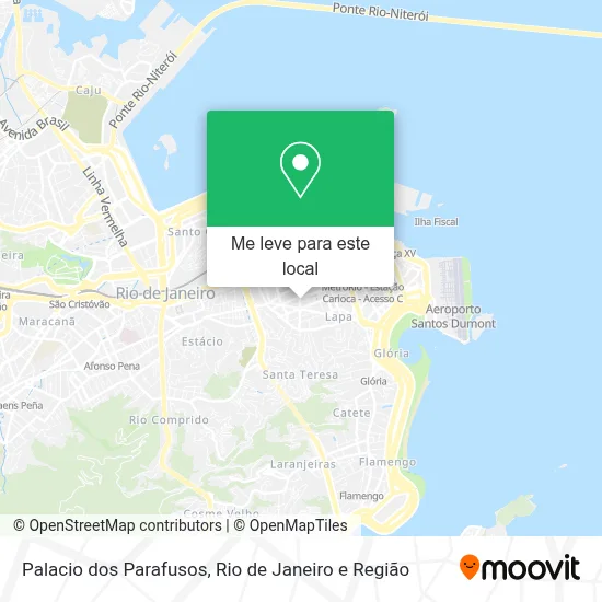 Palacio dos Parafusos mapa