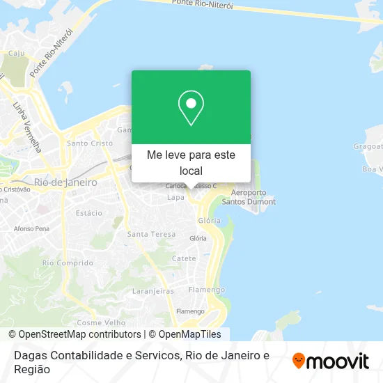 Dagas Contabilidade e Servicos mapa