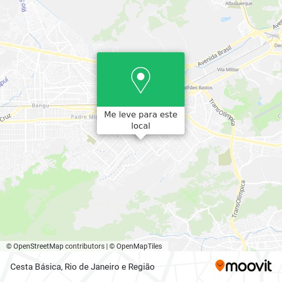 Cesta Básica mapa