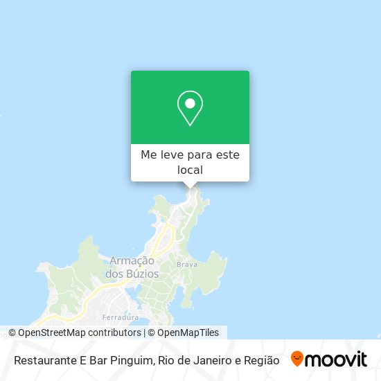 Restaurante E Bar Pinguim mapa