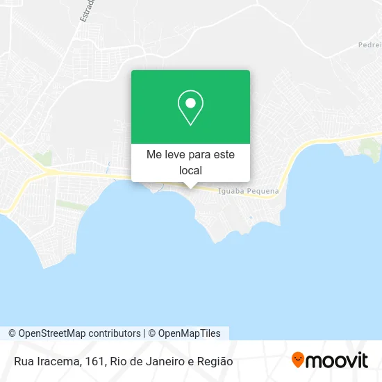 Rua Iracema, 161 mapa