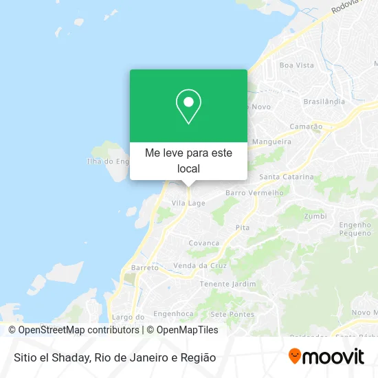 Sitio el Shaday mapa