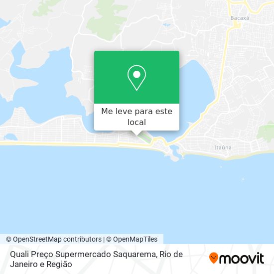 Quali Preço Supermercado Saquarema mapa