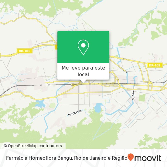 Farmácia Homeoflora Bangu mapa