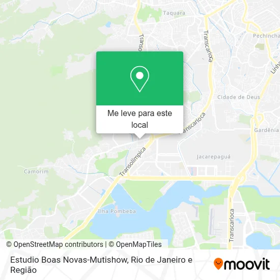 Estudio Boas Novas-Mutishow mapa