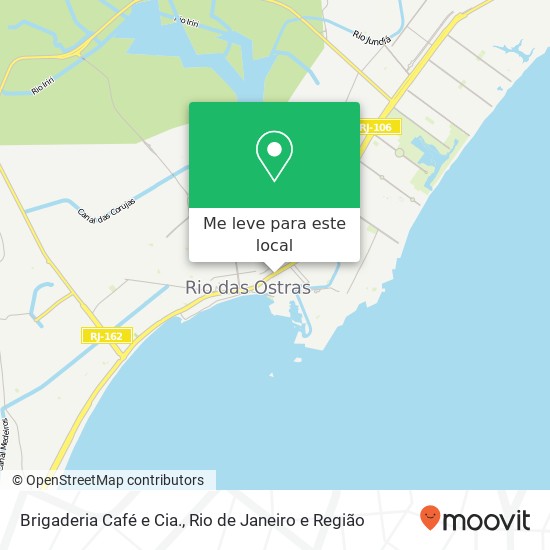 Brigaderia Café e Cia. mapa