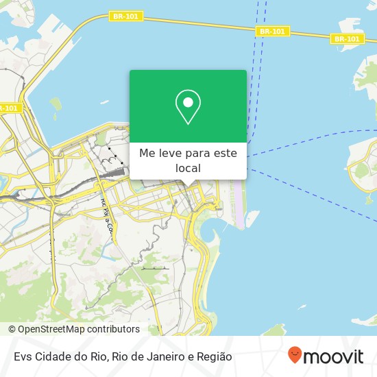 Evs Cidade do Rio mapa