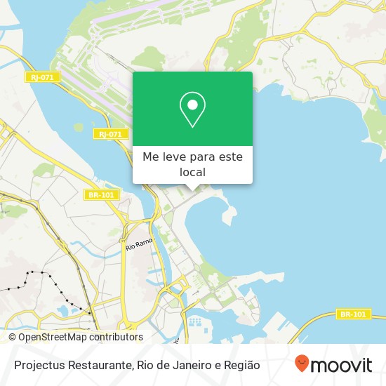 Projectus Restaurante mapa