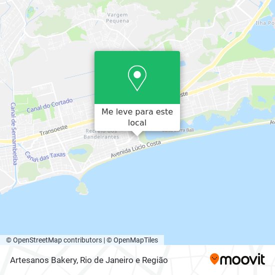 Artesanos Bakery mapa