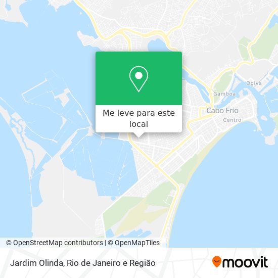 Jardim Olinda mapa