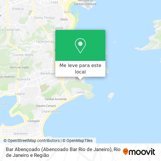 Bar Abençoado (Abencoado Bar Rio de Janeiro) mapa