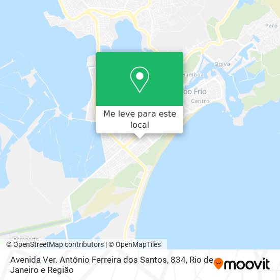 Avenida Ver. Antônio Ferreira dos Santos, 834 mapa