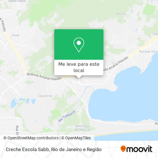 Creche Escola Sabb mapa