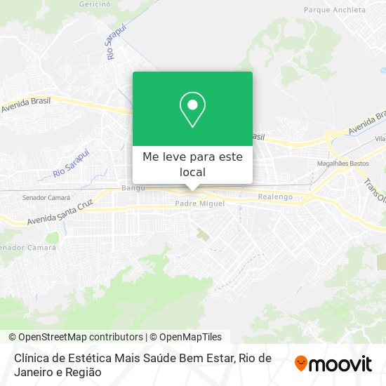 Clínica de Estética Mais Saúde Bem Estar mapa