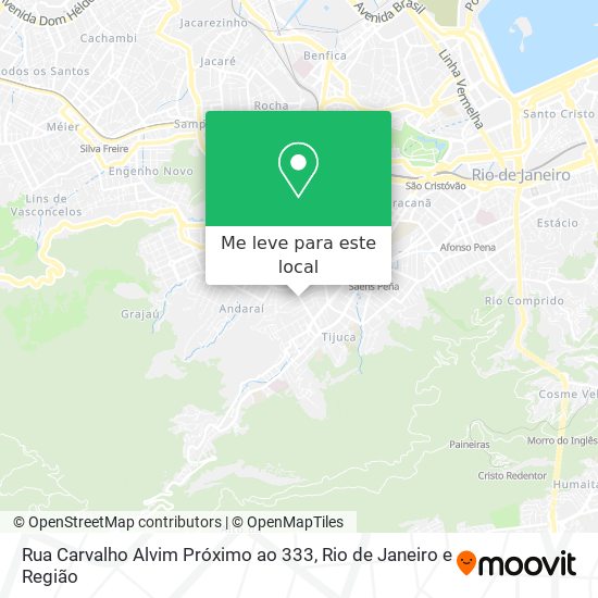 Rua Carvalho Alvim Próximo ao 333 mapa