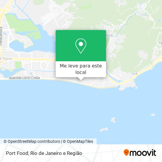 Port Food mapa