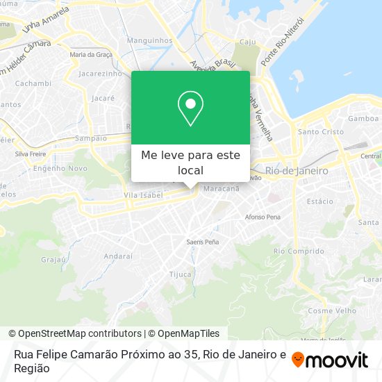 Rua Felipe Camarão Próximo ao 35 mapa