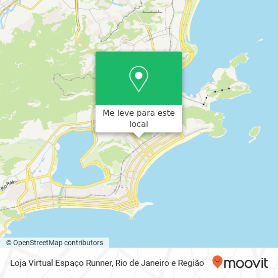 Loja Virtual Espaço Runner mapa