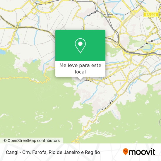 Cangi - Cm. Farofa mapa