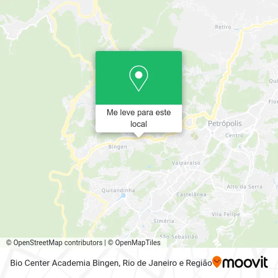 Bio Center Academia Bingen mapa