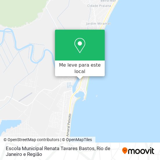 Escola Municipal Renata Tavares Bastos mapa