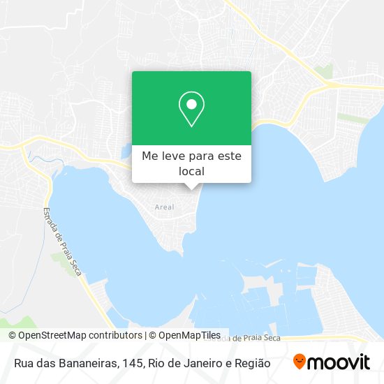 Rua das Bananeiras, 145 mapa