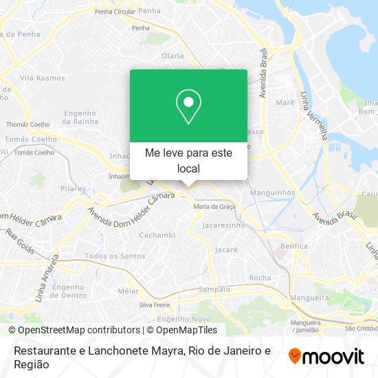 Restaurante e Lanchonete Mayra mapa
