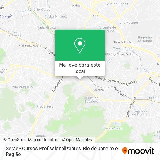 Serae - Cursos Profissionalizantes mapa