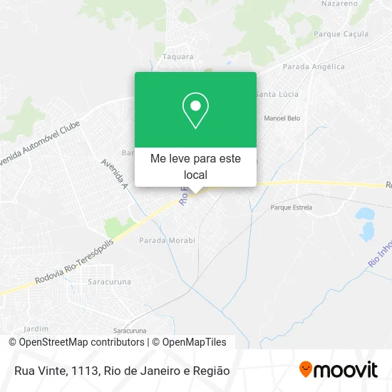 Rua Vinte, 1113 mapa
