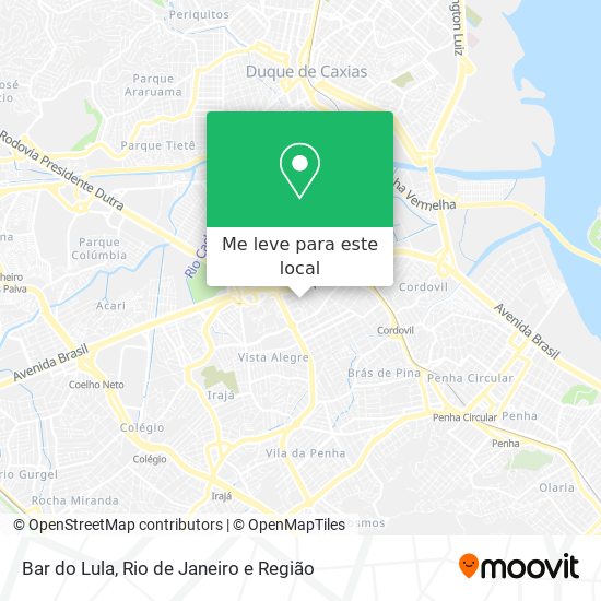 Bar do Lula mapa