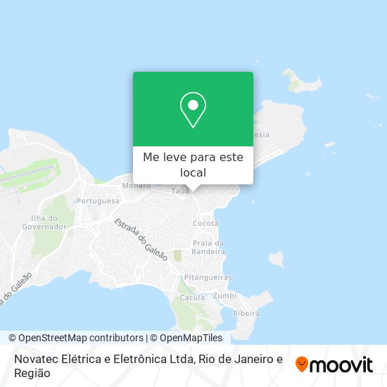 Novatec Elétrica e Eletrônica Ltda mapa