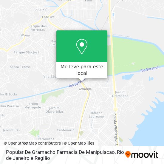 Popular De Gramacho Farmacia De Manipulacao mapa