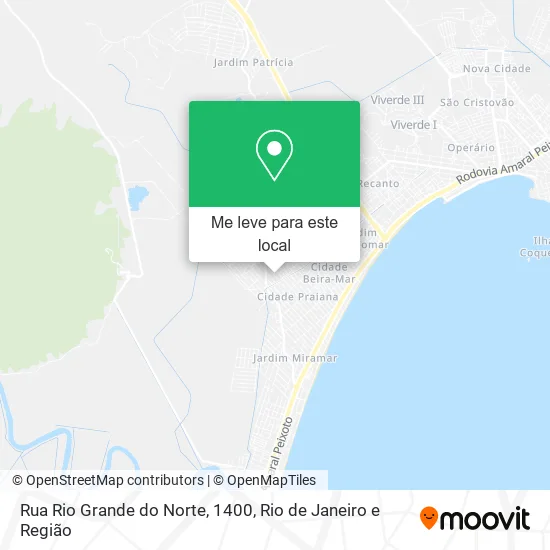 Rua Rio Grande do Norte, 1400 mapa