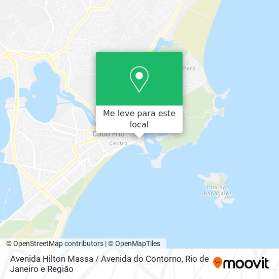 Avenida Hilton Massa / Avenida do Contorno mapa