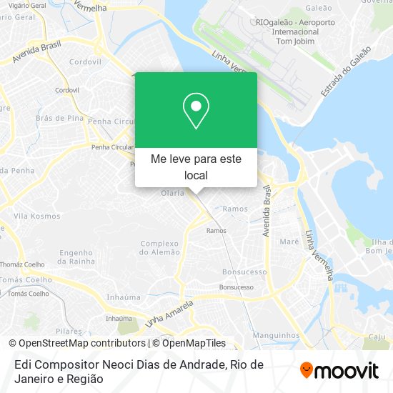 Edi Compositor Neoci Dias de Andrade mapa