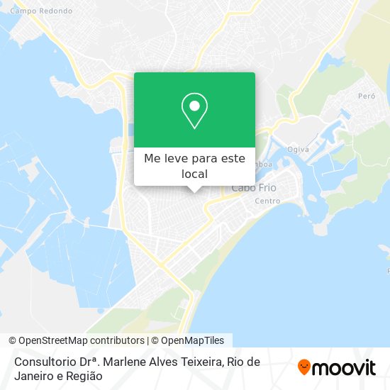 Consultorio Drª. Marlene Alves Teixeira mapa