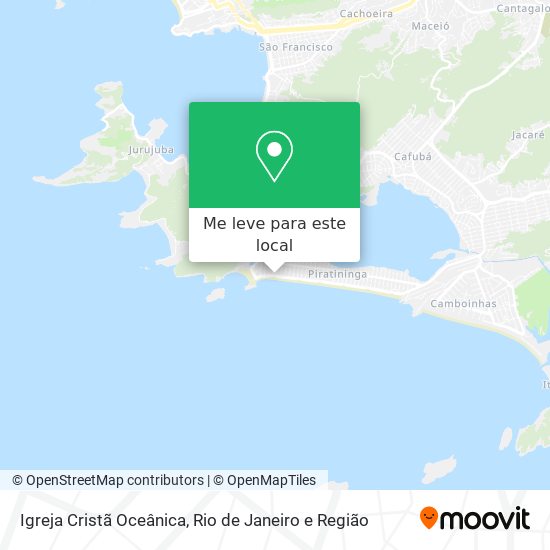 Igreja Cristã Oceânica mapa