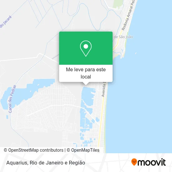 Aquarius mapa