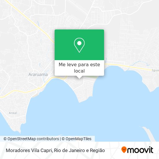 Moradores Vila Capri mapa